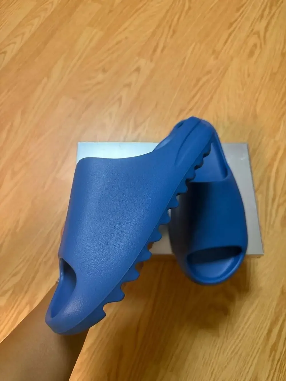 Yeezy YZY YS-01 Blue Slides Brand New‼️IN HAND SHIP FAST‼️ SZ 11M WITH BOX